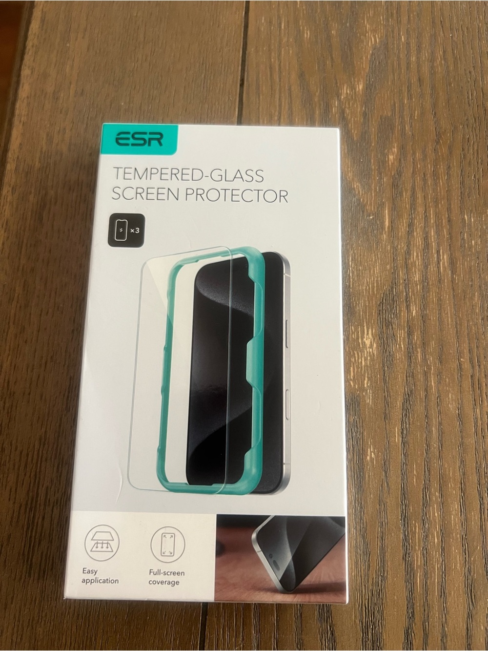 Tempered-Glass Screen Protector iPhone 16 Pro